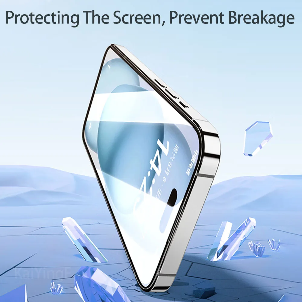 Premium 4-Pack Full Cover Anti-Burst Tempered Glass Screen Protectors
