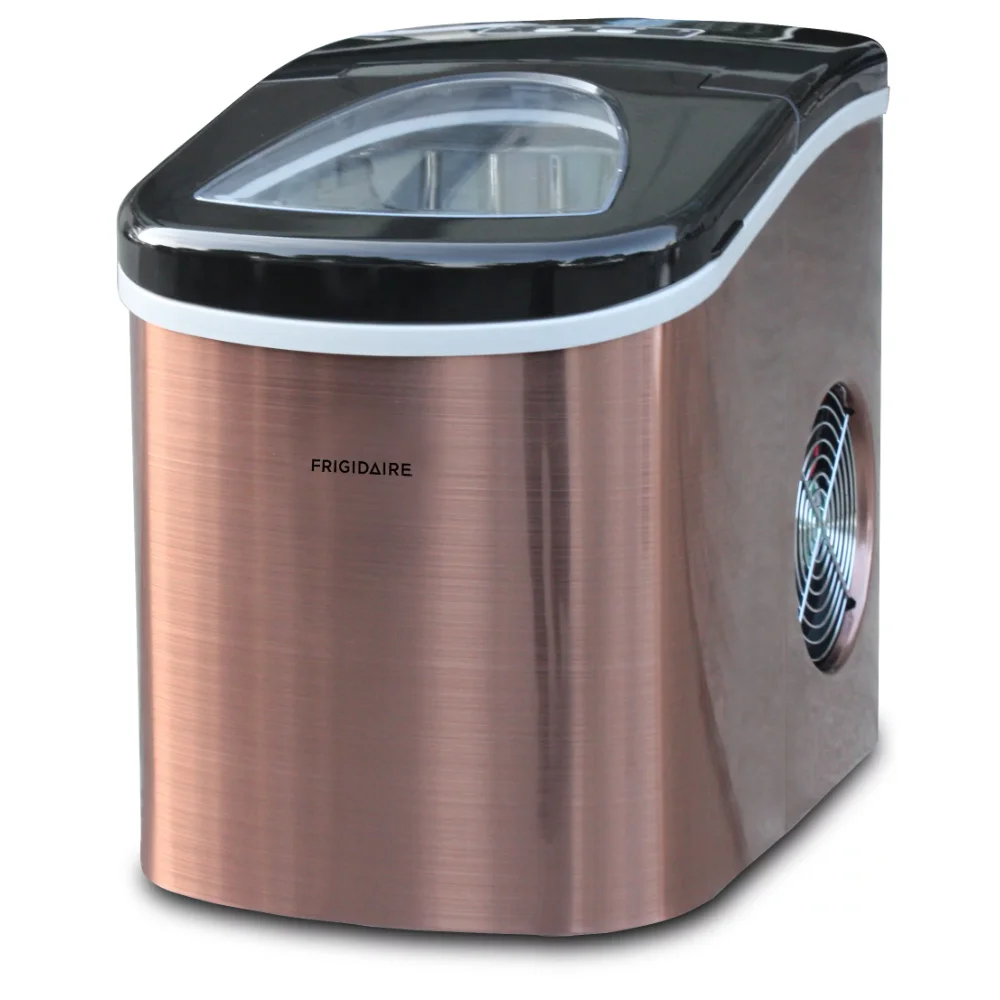 

Frigidaire 26 Lb. Countertop Icemaker EFIC117-SS-COPPER-COM, Copper Stainless Steel ,ice Cube Maker
