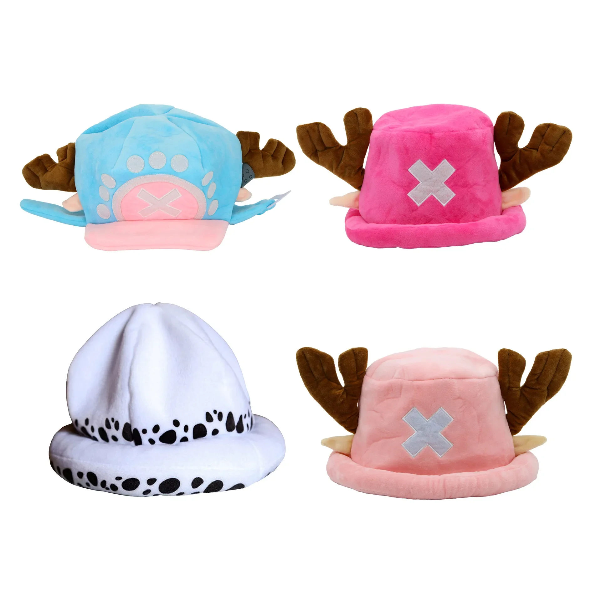 Adorable Girl Cartoon Anime Plush Hat Festive Gift New Fashion Warm Hat Autumn Winter Seasonal PP Cotton Filling Wall Hangin
