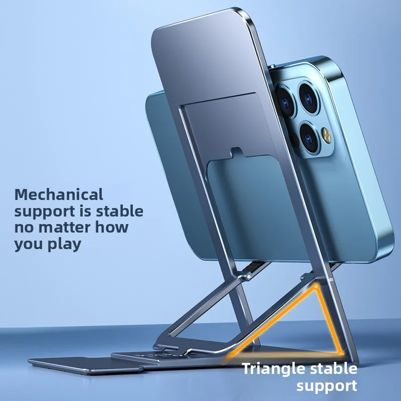 Universal Adjustable Foldable Desktop Phone Stand with Height & Angle Adjustment