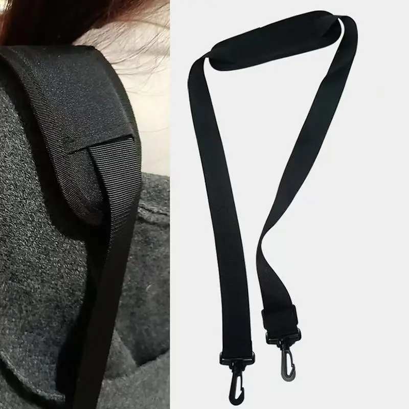 New Black Long Straps Bag Part Accessories Adjustable Replacement Shoulder Bag Strap Detachable Belt Messenger Bags