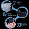 Bead Organizer Box 30Pcs Small Clear Plastic Bead Storage Containers with Hinged Lid for Storage of Small Items Crafts Jewelry 4