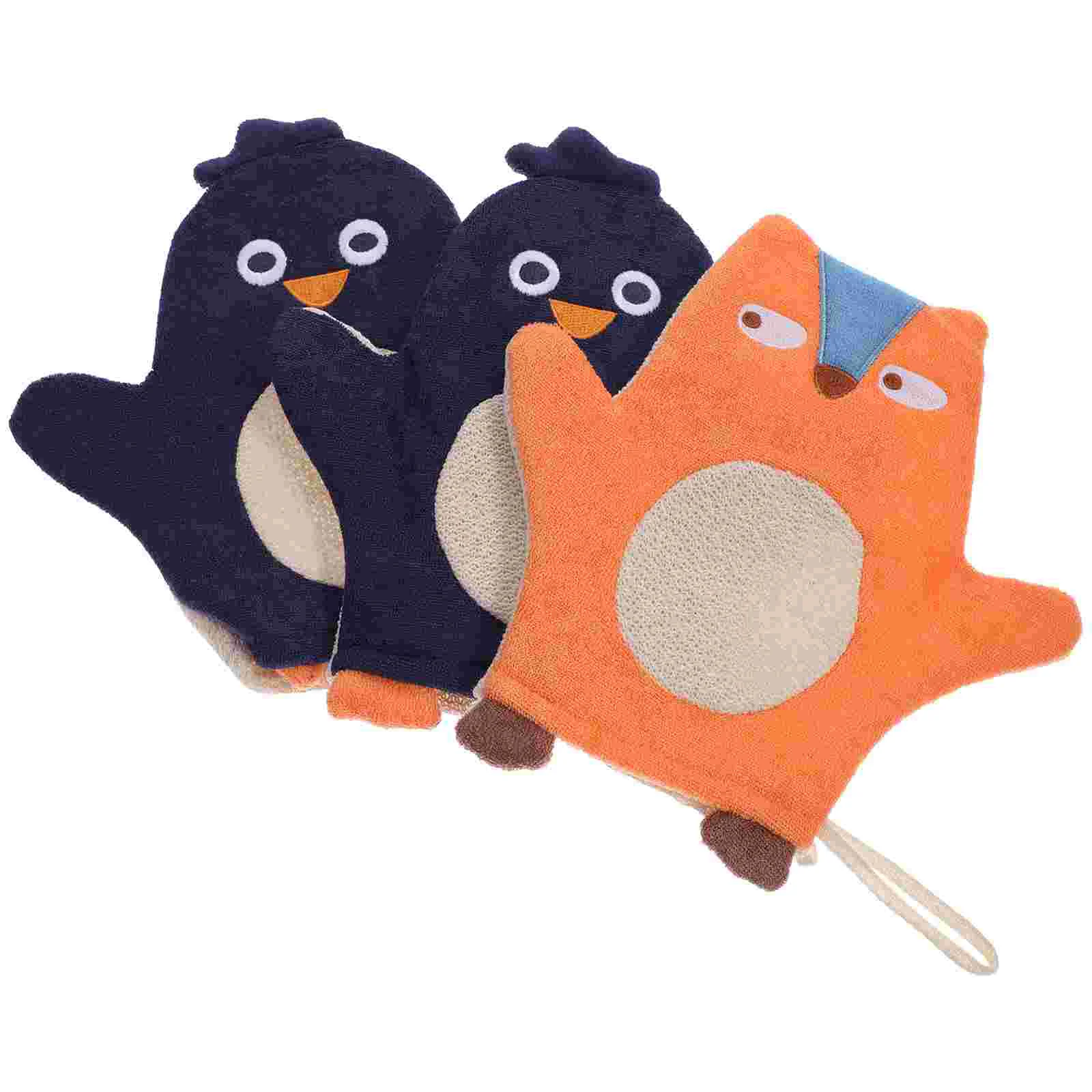 

Lovely Baby Bath Mitt Body Wash Scrubber Gloves Cartoon Cotton Baby Bath Baby Bath Bath Baby Bath Body Wash Scrubber