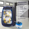 Portable Sauna Steam Sauna Full Body Newly Upgraded Large Space Sauna Quick-Folding Sauna Spa Tent 1