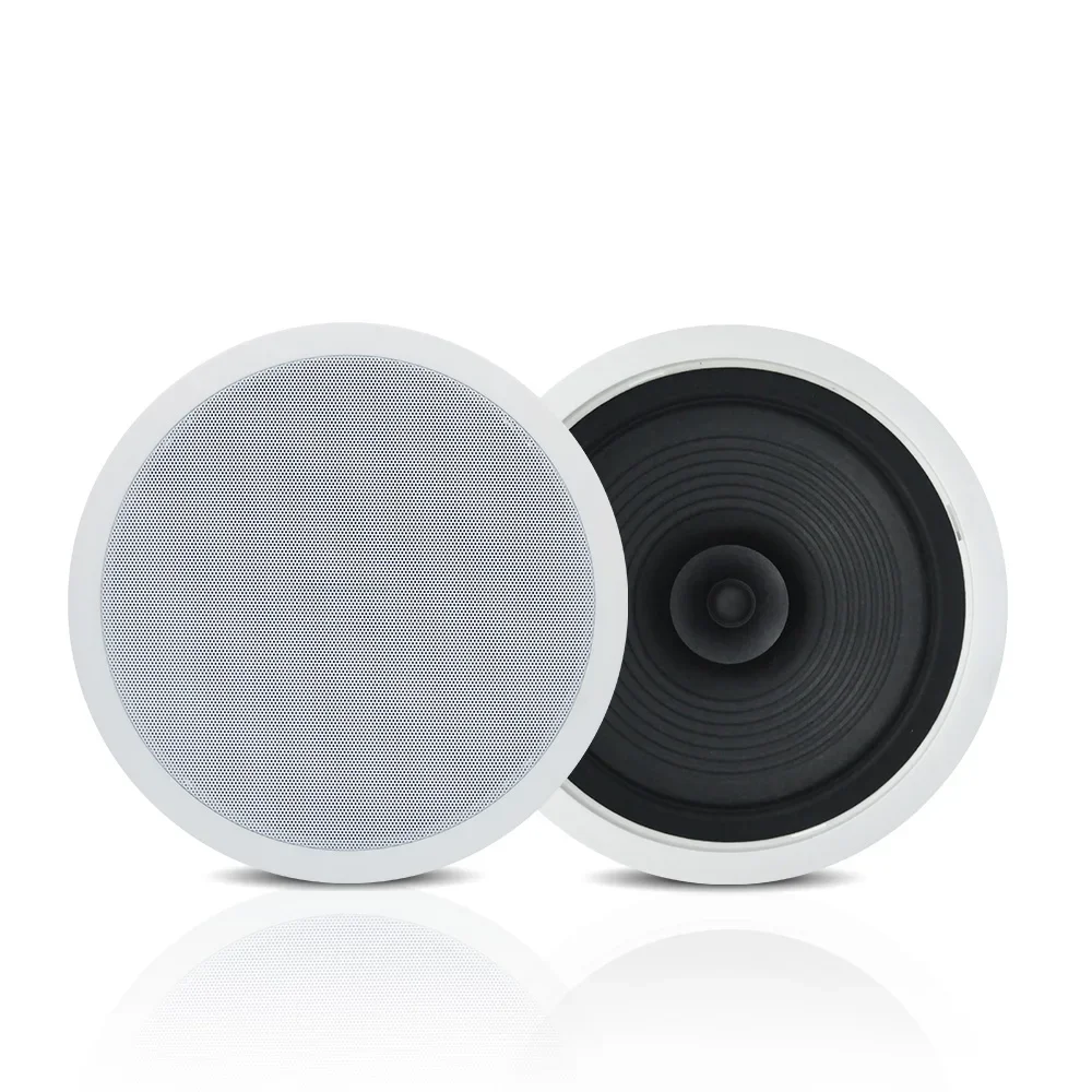 8inch 20W Bluetooth Wireless Speakers for Home Ceiling Moisture-proof Roof Music Loudspeaker Built in Digital Class D Amplifier