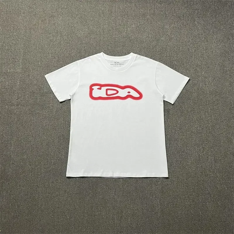 ida sply tシャツ Msize Ida Sply American Trendy Brand Fun Printing Short Sleeve