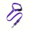 Pet car safety rope, adjustable dog harness, pet car safety belt adjustable dog towing rope 5