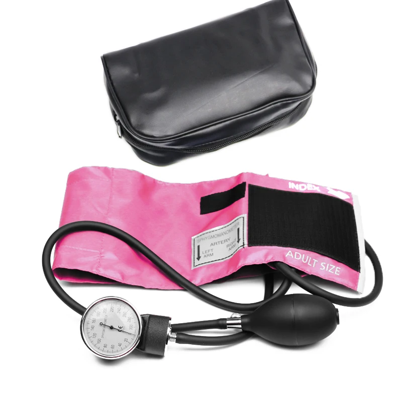 Medical Health Blood Pressure Monitor BP Cuff Manometer Arm Aneroid Sphygmomanometer Gauge Meter Tool with Stethoscope blood pressure monitor,blood pressure meter