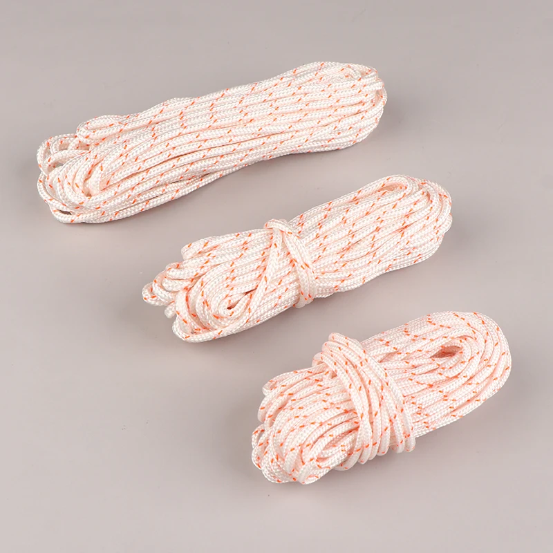 

3/3.5/4MM Nylon Trimmer Starter Cord Rope For Strimmer Chainsaw Lawnmower Engine Garden Mower Chainsaw Machine Starter Pull Cord