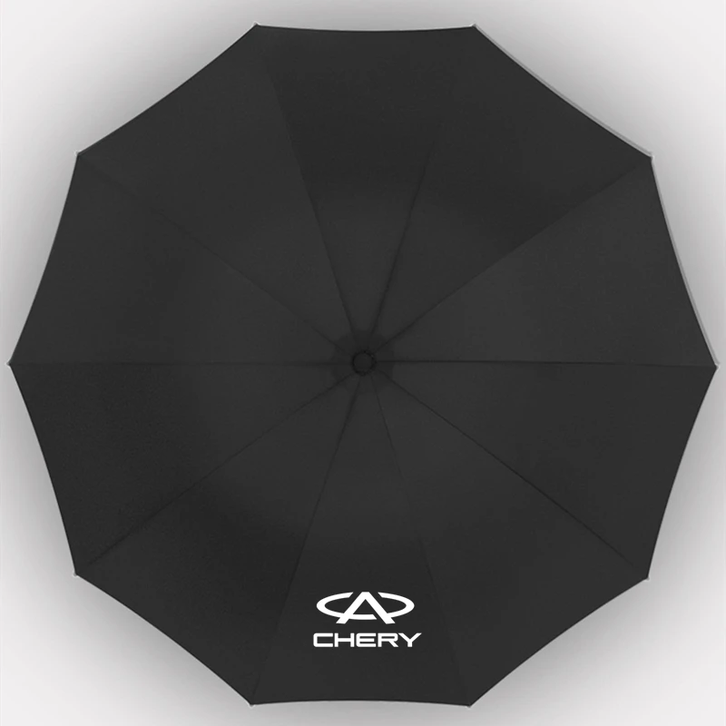 Automatic Reflective Stripe Reverse Led Light 10 Ribs Windproof Umbrellas for Chery Fulwin QQ Tiggo 3 5 T11 A1 A3 A5