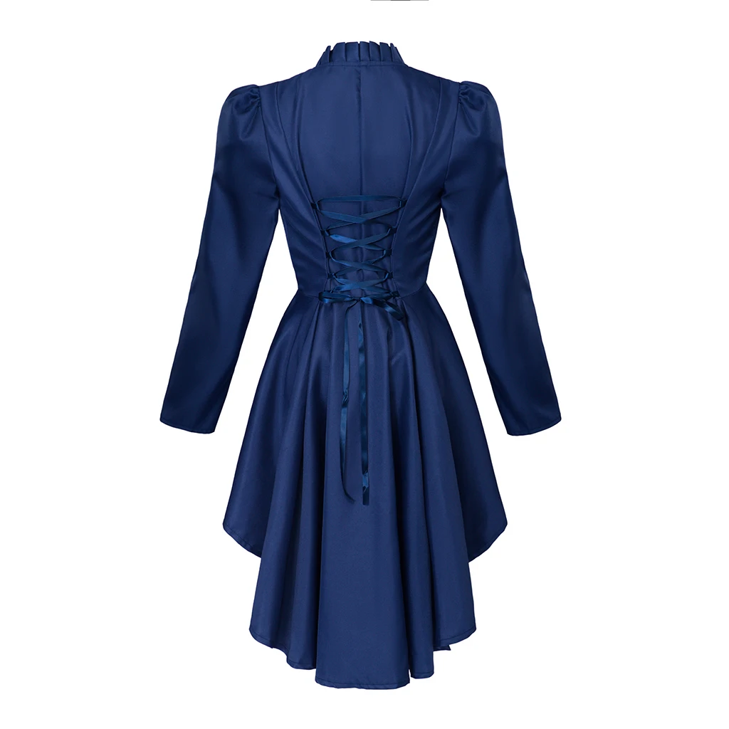 Steampunk - Giacca da uomo, stile gotico Steampunk, vintage, a maniche lunghe, a buon mercato, alla moda, cardigan smoking cappotto vittoriano, abito uniforme, Le Noir, L