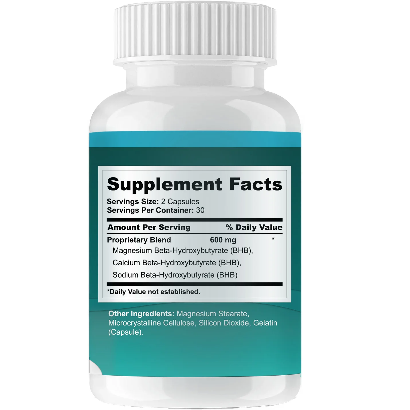 1 bottle Fitness keto capsules increase energy fatigue, increase energy and concentration burn fat control body weight