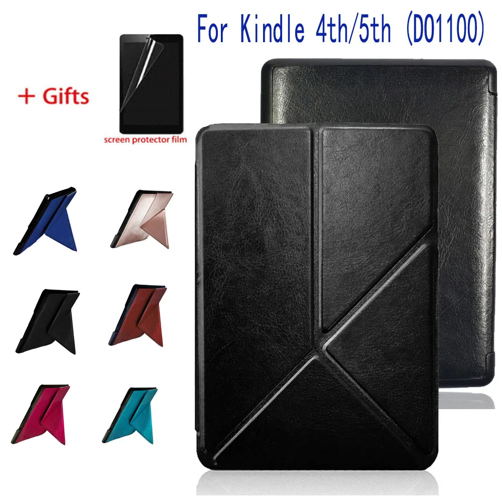 Kindle Case para Kindle D01100 Clássico 4th Geração 2011 Magnético Inteligente Tecido Capa Protetor de Tela Couro k4 K4s K4b 2012 Case