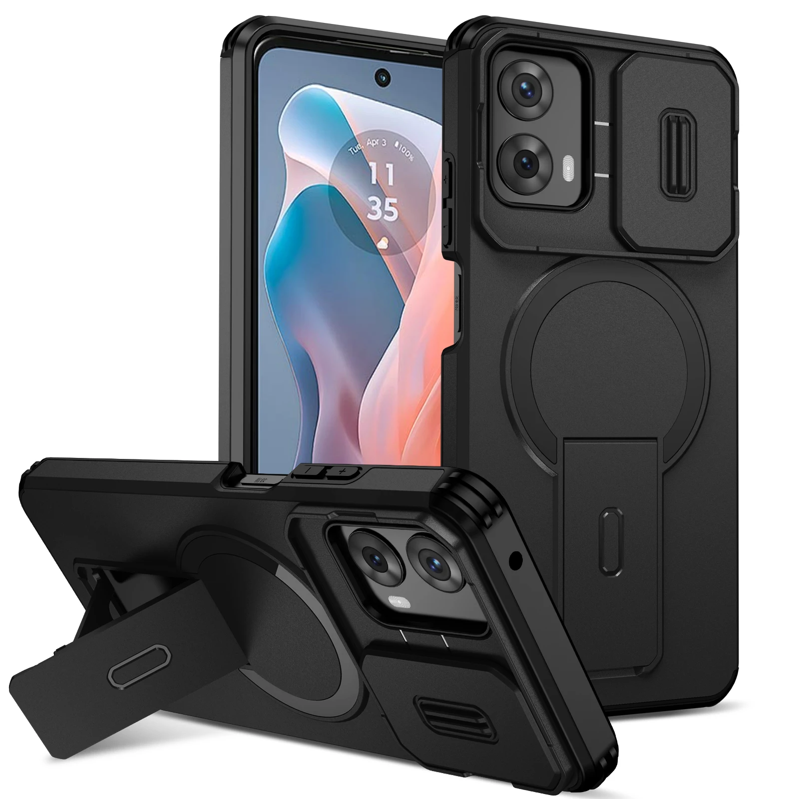 Magnetic Ring Bracket Phone Case
