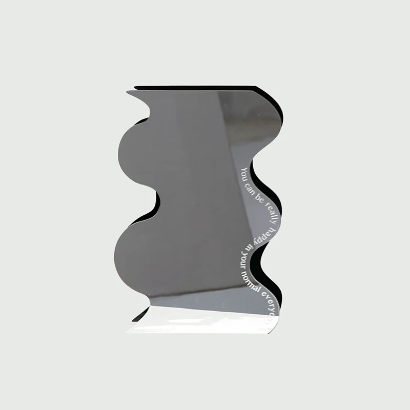 

Retro Novelty Vase Table Modern Design Wedding Art Funky Vase Original Flower Decoration Hydroponic Floreros Home Accessories
