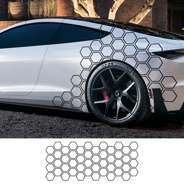 Auto grafiken wabe offener stil aufkleber auto dekor tuning autos eiten  aufkleber für audi bmw ford kia renualt hyundai fiat subaru - AliExpress