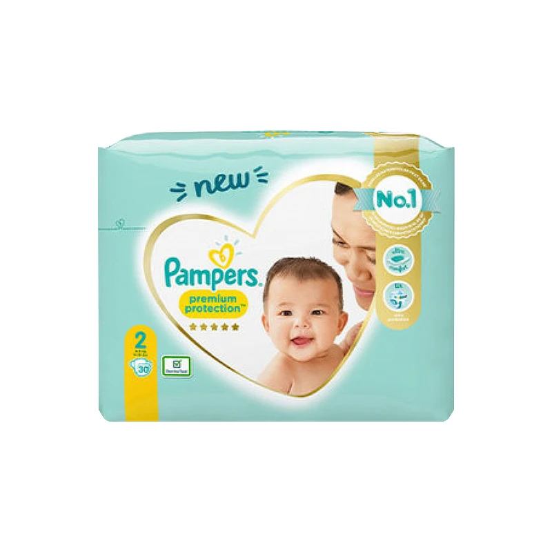 Pampers - 22 Couches Pampers Premium Protection, Taille 0, - de 3kg