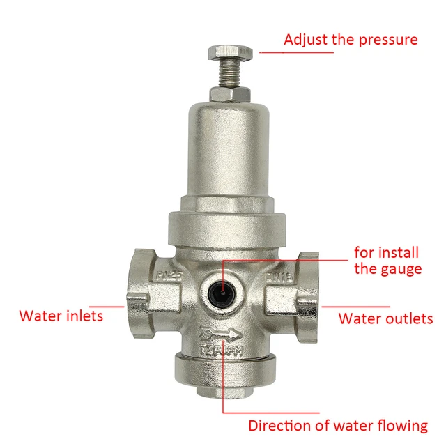 Brass Water Pressure Reducer