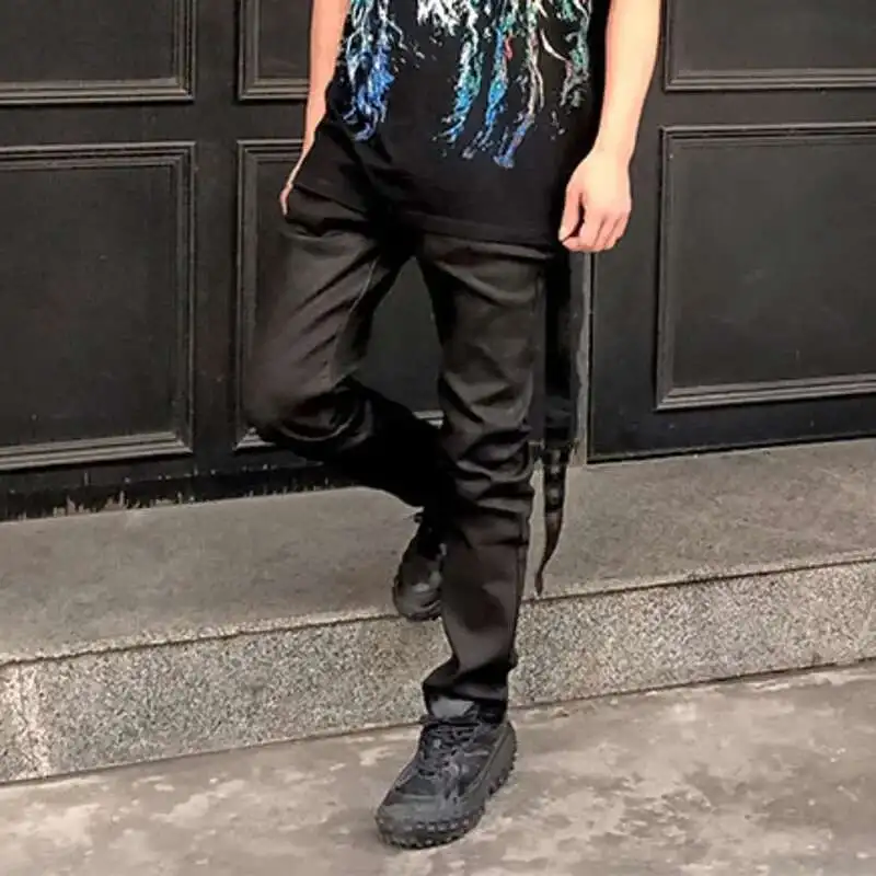 SKINS WAX DENIM PANTS kohh着用 𝐓𝐨𝐝𝐚𝐲'𝐬 𝐨𝐮𝐭𝐟𝐢𝐭✌︎ 🔴🔵⚪️🔴🏁 ・ ・ ・ 最近赤
