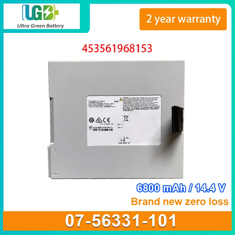 

UGB New 453561968153 07-56331-101 For PHILIPS Medical equipment battery 6800mAh 14.4V