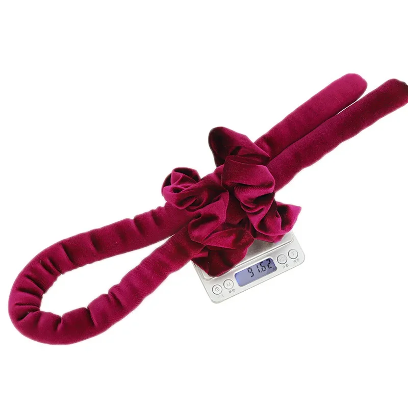 Hair Curling Tools Foam Wave Heatless Velvet Sponge Curler