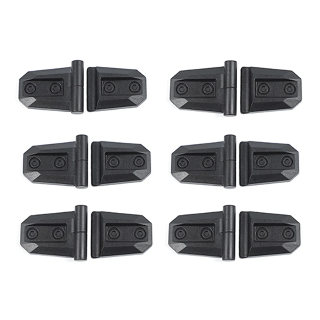 

Car Engine Hood Door Hinge Decoration Cover Stickers for Suzuki Jimny 2019 2020 2021 2022 Exterior Accessories ,Black