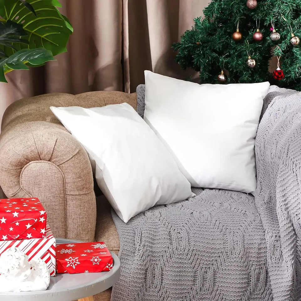 Set of 4 Customizable Sublimation Pillow Cases