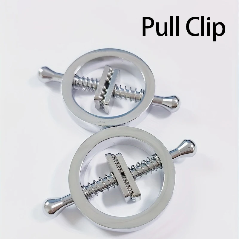 Adjustable Metal Nipple Clamps For Adult Games And Couple Play_voghion.com