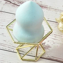 

1Pcs Metal Makeup Sponge Holder Makeup Puff Rack Blender Storage Rack Sponge Drying Stand Holder Makeup Brushes Puff Drying Tool