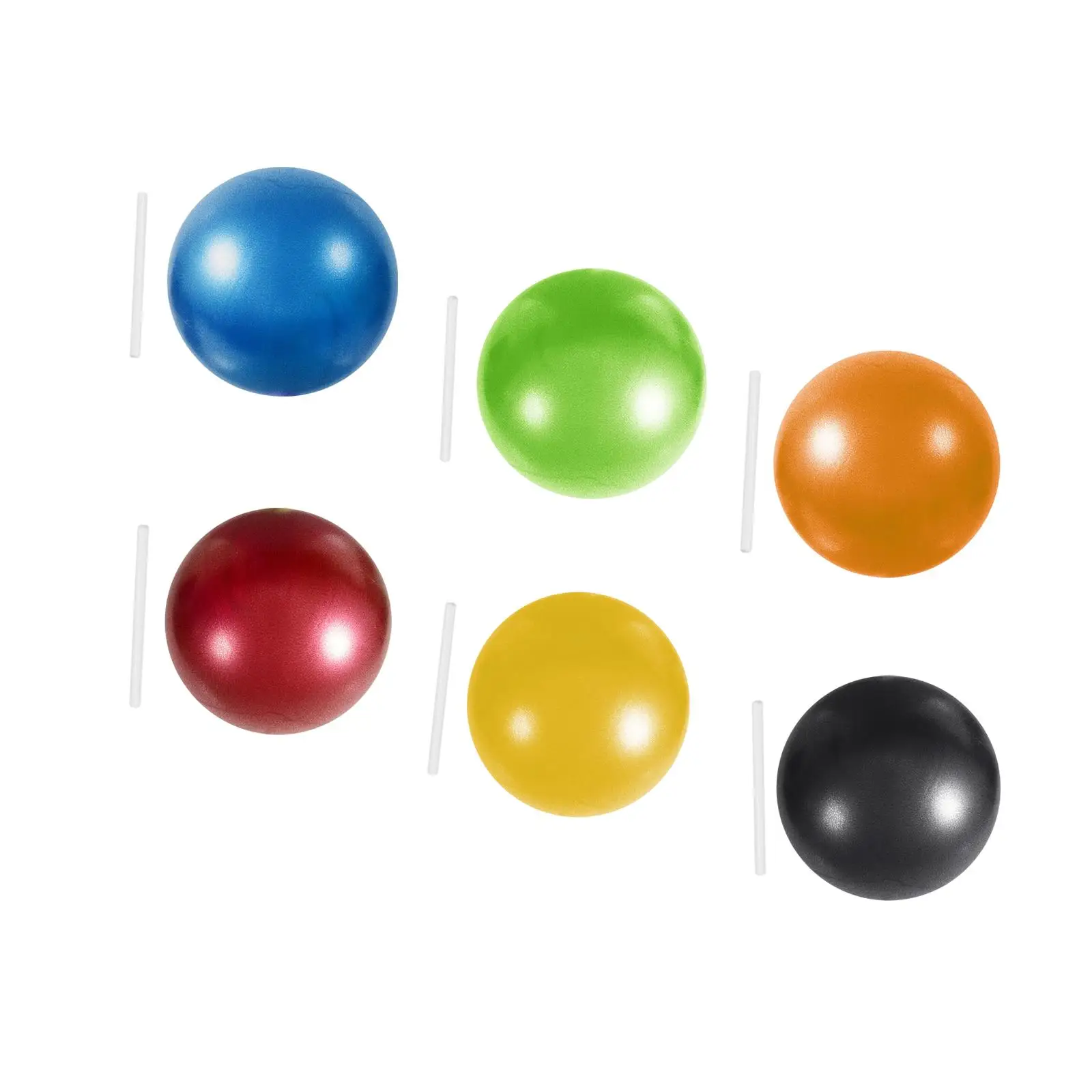 

Small Pilates Ball Exercise Ball Non-Slip Yoga Ball Stability Training Ball