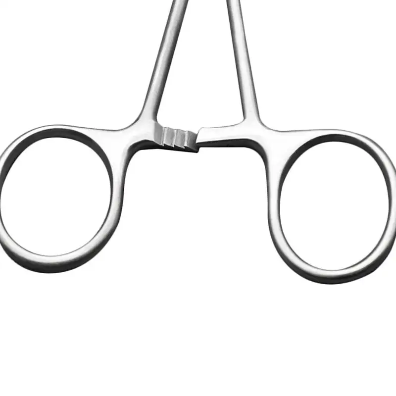 Pet Hemostatic Hair Clipper Tweezer Scissors Dog Clamp Ear Supplies Ear Fur Trimming Scissor Dog Stainless Steel Grooming Tools