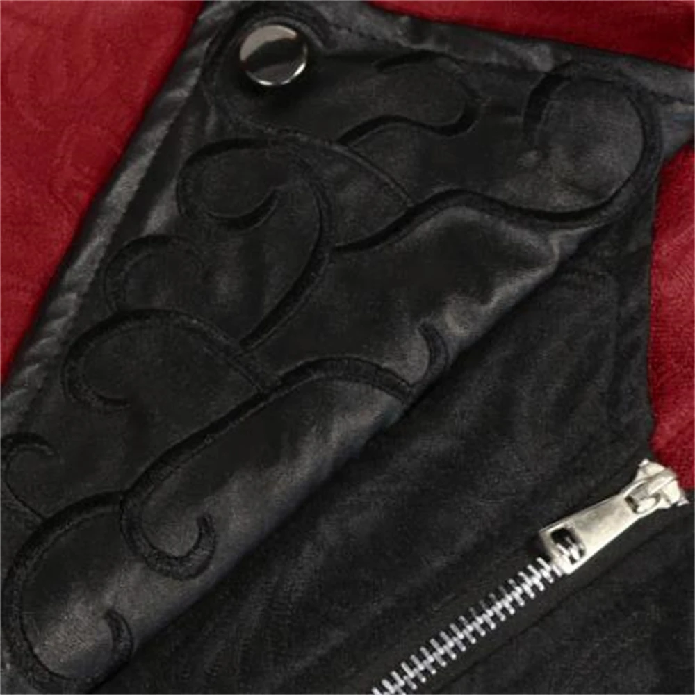 Description Picture 6 of item2024 New Medieval  Game s  Cosplay Costume Edward Streetwear Hooded Jacket Outwear Halloween Party Clothing