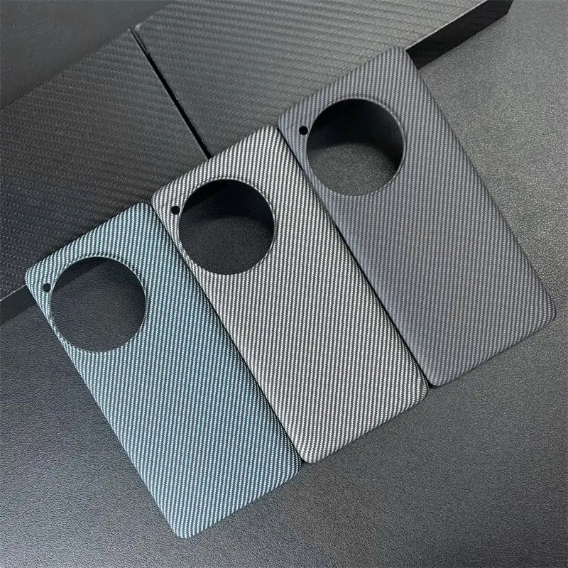 Sleek Carbon Fiber Slim Protective Back Cover