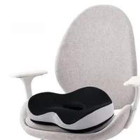 Memory Foam Seat Cushion Office Chair Pad with Removable Breathable Coccyx Support for Long Sitting & Desk Chair Seat Cushion 2