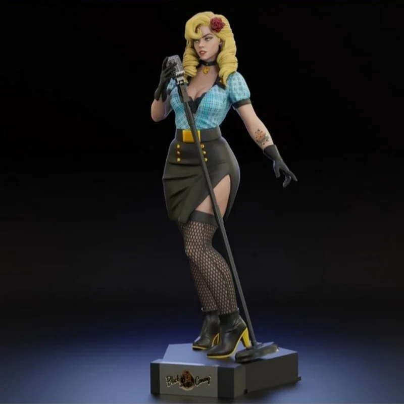 Secretary NSFW Full Resin Figure Model Kit – 1/24 Scale, Unpainted & Unassembled – Art Deco Style By Medusa (Ages 17+) - View #3