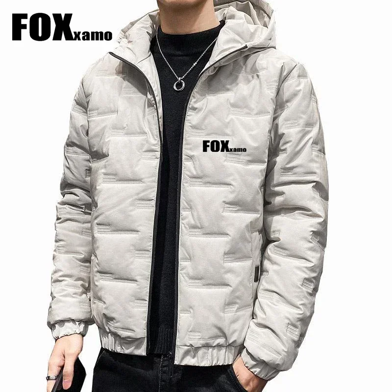 Foxxamo 2023 겨울 보온 재킷 플러스 벨벳 방풍 바지, 방수 야외 재킷, 낚시 바지, 하이킹 사이클링 코트