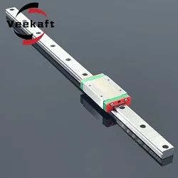 Miniature Linear Rail Slide with Block - 100mm (MGN12H)
