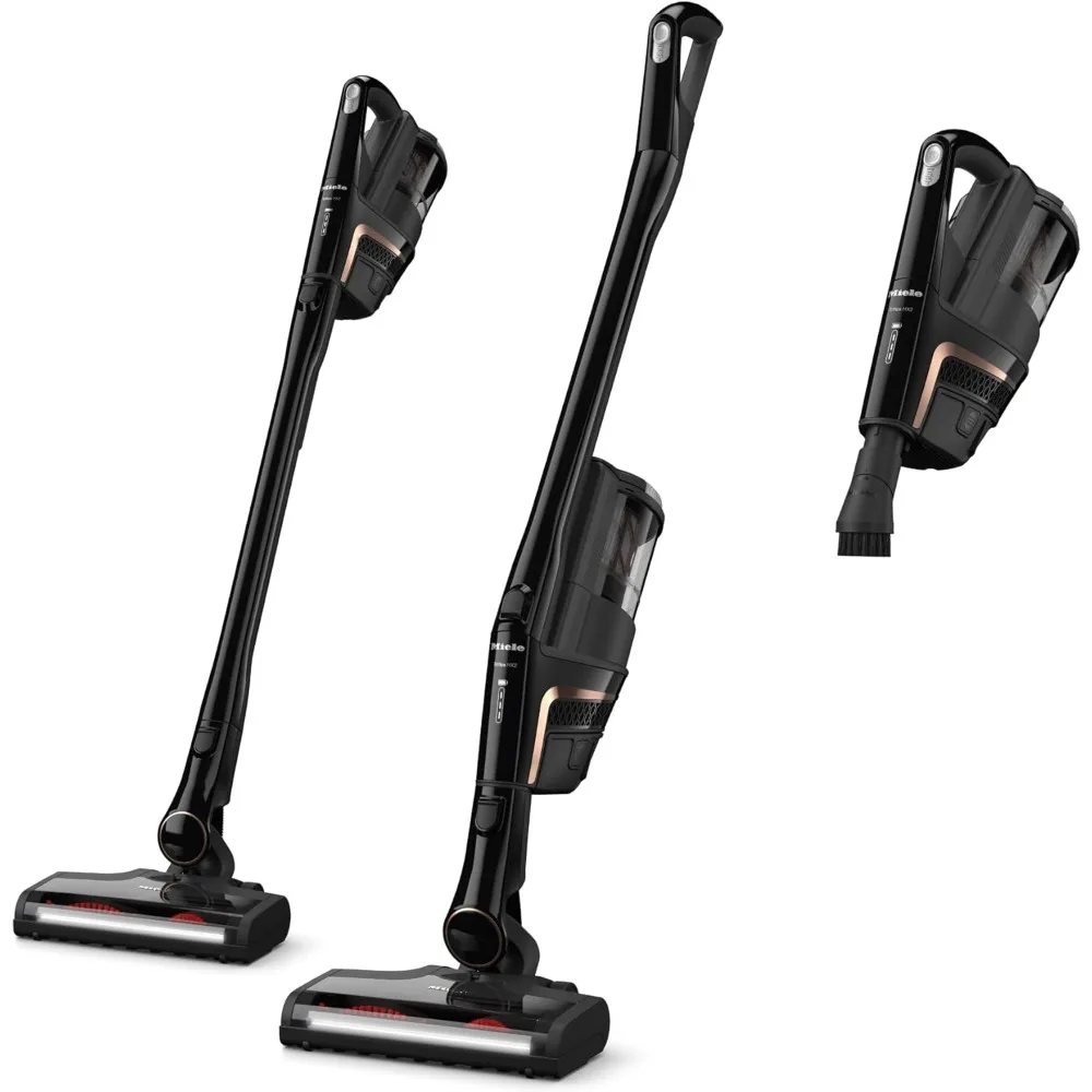 

Miele Triflex HX2 Cat & Dog Cordless Stick Vacuum Cleaner, 60 min runtime, Obsidian Black / Rose Gold