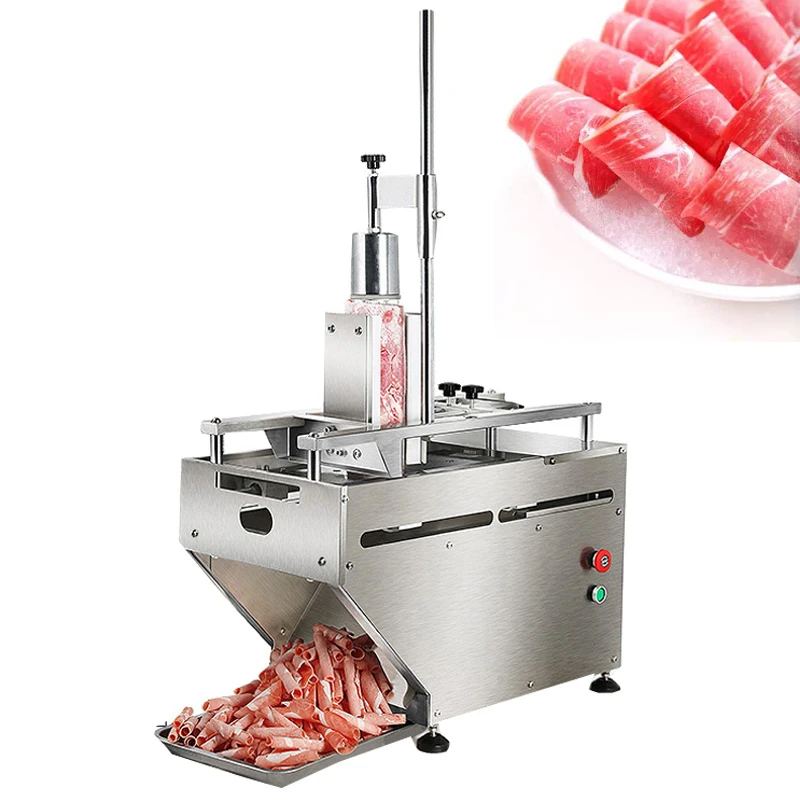 

Commercial Meat Cutting Mechanical Dynamic Peeler Semi Automatic Frozen Machine Sheep Roll