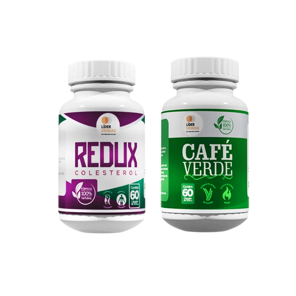 COMBO 1 Redux cholesterol 60 caps and Green Coffee |