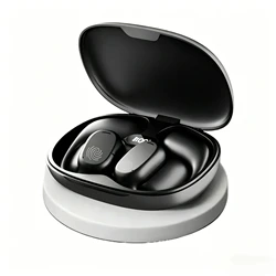 Waterproof Wireless Bone Conduction Sport Headphones - HiFi Stereo Sound with Noise Reduction & Long Battery Life (Black)