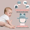 Food Grade Silicone Baby Toys Teether Gloves Anti-Eating Hand ​Molar Stick BPA Free Baby Accessories Newborn Free Shipping 1