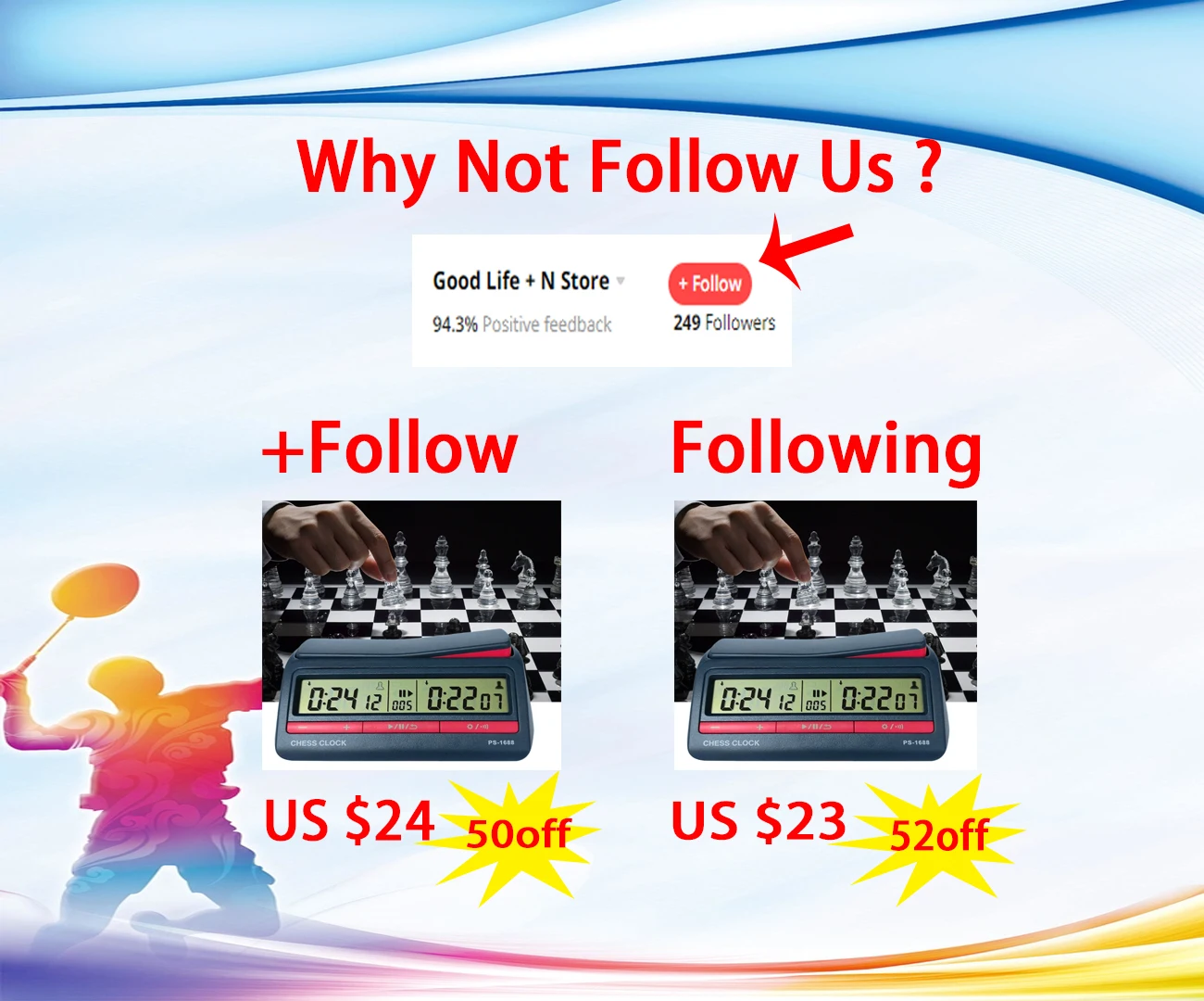 Description Picture 2 of itemWrist Sweatband Tennis Sport Wristband Volleyball Gym Yoga Elastic Wrist Brace Support Sweat Band Towel Bracelet Protector