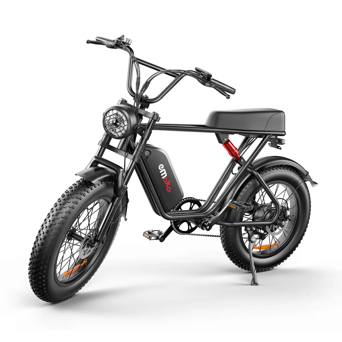 Emoko 48V Fast High Power 1000W bike fat Tyre off road max speed 55km mileage 60km  15ah 17.5ah 20ah electric bicycle