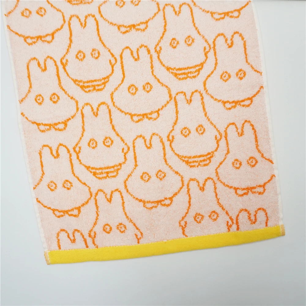 Children's Cotton Face Towel, Cartoon, Cute, 35*80 cm, Kids, Women, Bathroom, High Quality, 1pcs 3
