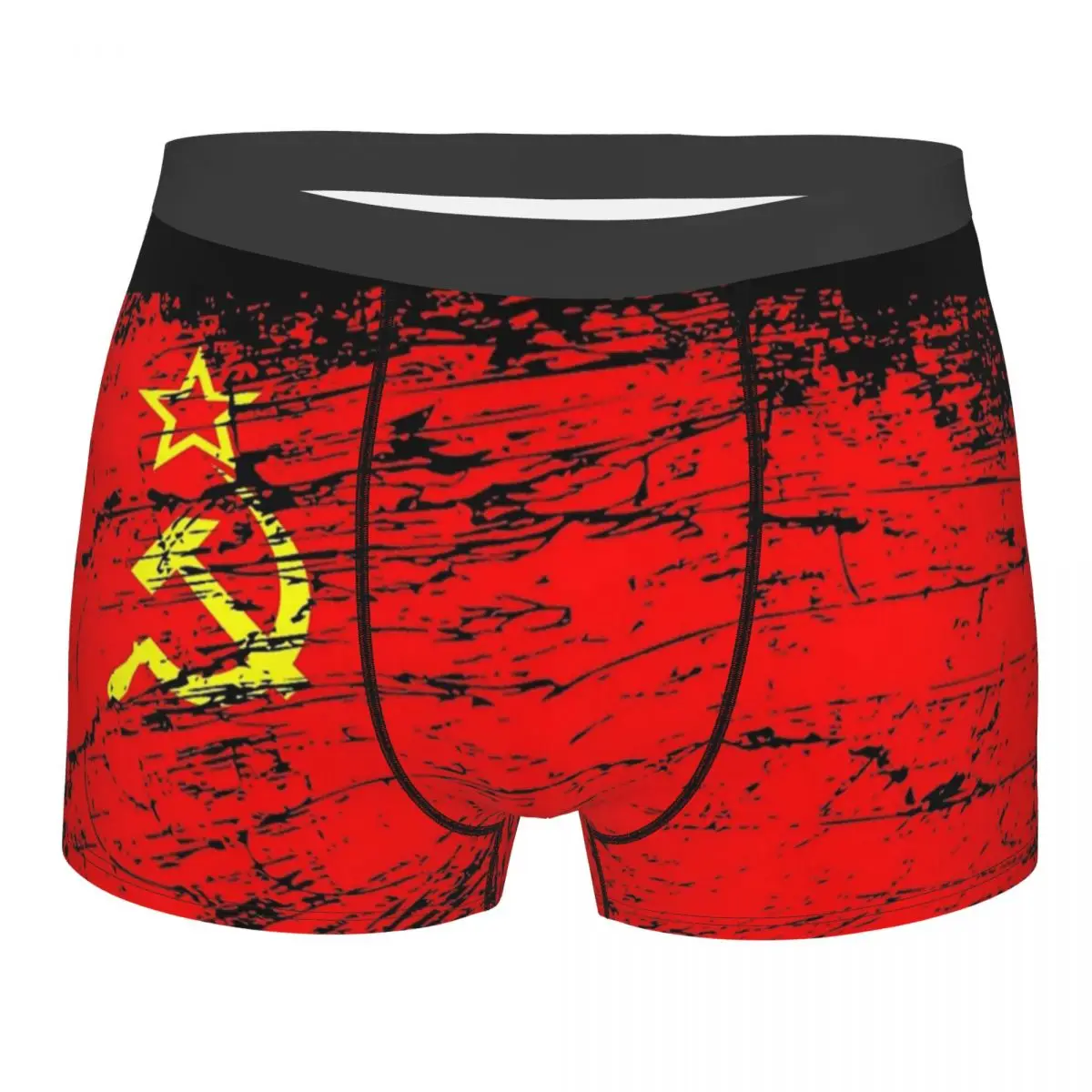 Men Soviet Union USSR Russia Flag Underwear Communist