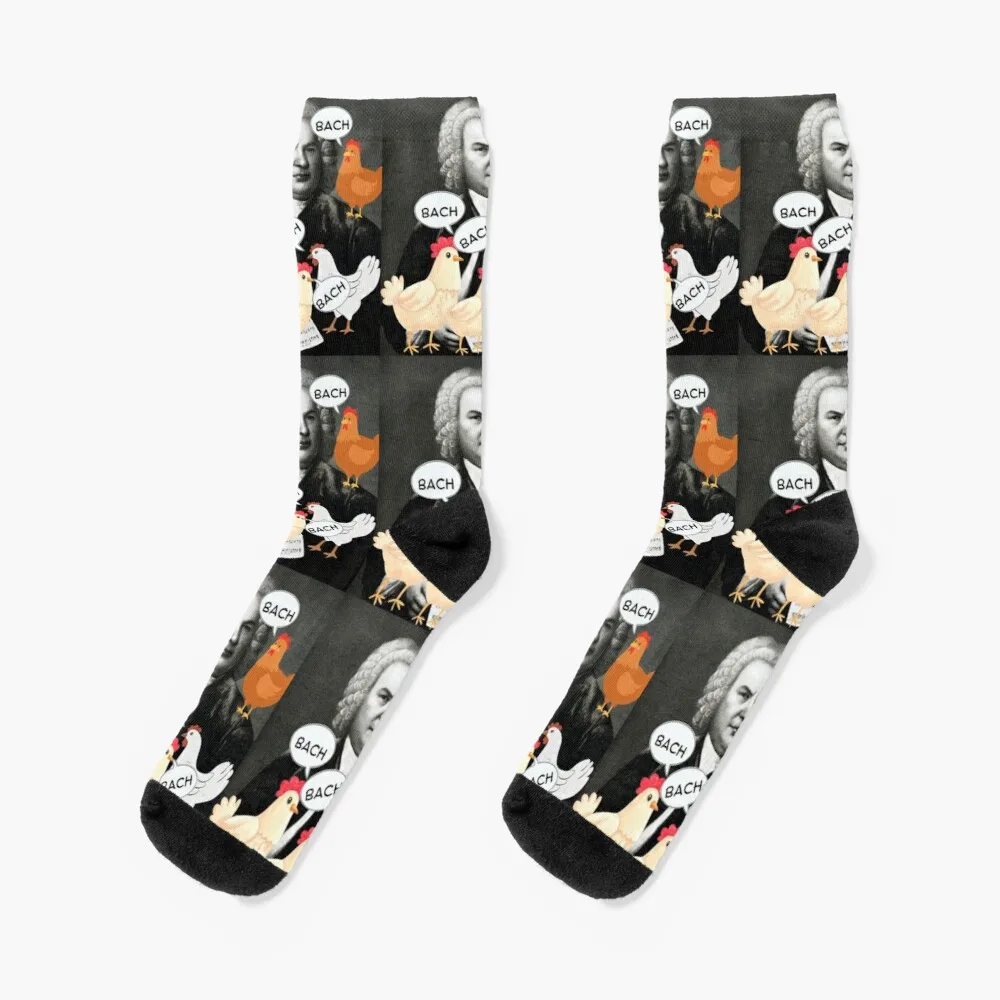 Bach Chickens Socks Socks For Men