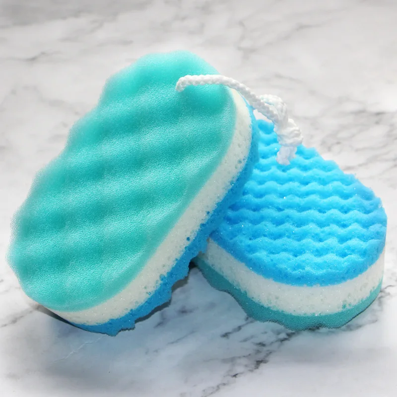 Soft Bath Sponge Body Scrub Bast Wisp Massage Brush Body Washcloth Skin Scrubber Relax Exfoliating Skincare Shower Accessories 2