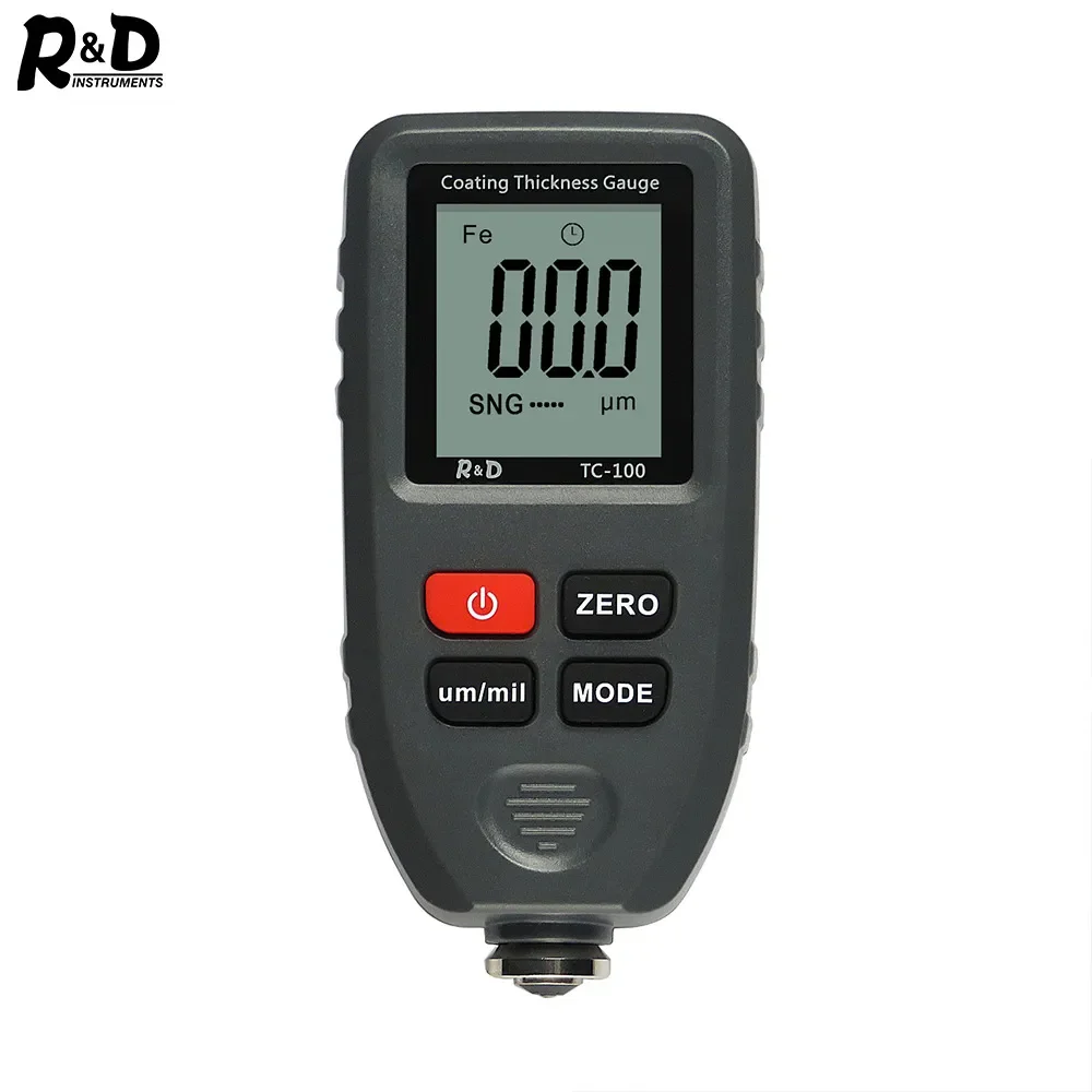 Coating Thickness Gauge High Precision Iron Aluminum Dual Use Automotive Paint Film Thickness Tester Paint Film Gauge 1