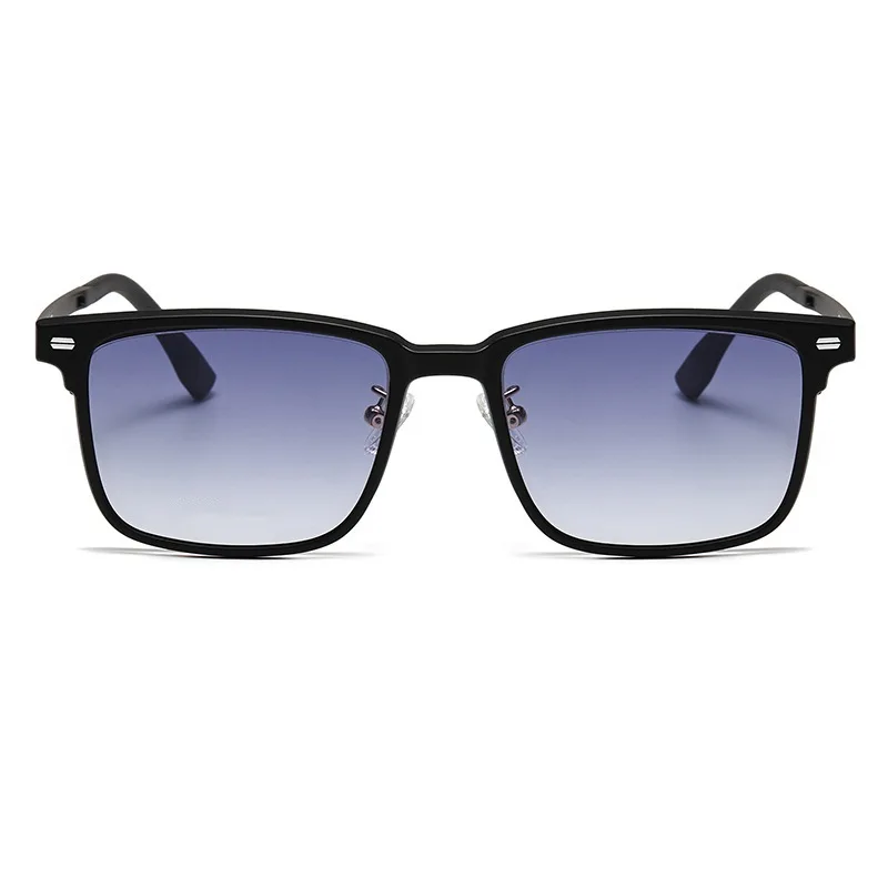 Semi Rimless Prescription Glasses Men Optical Bifocal Progressive